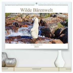 Wilde Bärenwelt (hochwertiger Premium Wandkalender 2024 DIN A2 quer), Kunstdruck in Hochglanz von Bengtsson,  Sabine