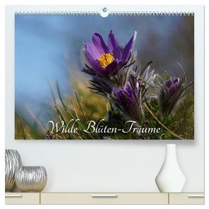 Wilde Blüten-Träume (hochwertiger Premium Wandkalender 2024 DIN A2 quer), Kunstdruck in Hochglanz von Klapp,  Lutz