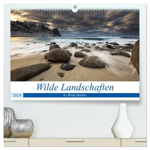 Wilde Landschaften (hochwertiger Premium Wandkalender 2024 DIN A2 quer), Kunstdruck in Hochglanz von Stoiber,  Woife