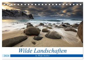 Wilde Landschaften (Tischkalender 2024 DIN A5 quer), CALVENDO Monatskalender von Stoiber,  Woife