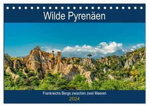 Wilde Pyrenäen (Tischkalender 2024 DIN A5 quer), CALVENDO Monatskalender von Maunder (him),  Hilke