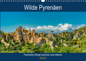 Wilde Pyrenäen (Wandkalender 2023 DIN A3 quer) von Maunder (him),  Hilke