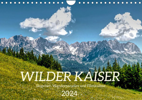 Wilder Kaiser – Skigebiet, Wanderparadies und Filmkulisse (Wandkalender 2024 DIN A4 quer) von Vieweg,  Chistof