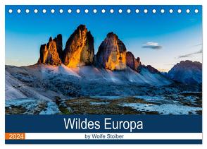 Wildes Europa (Tischkalender 2024 DIN A5 quer), CALVENDO Monatskalender von Stoiber,  Woife