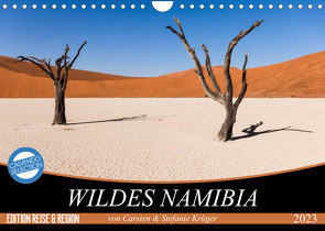 Wildes Namibia (Wandkalender 2023 DIN A4 quer) von & Stefanie Krüger,  Carsten