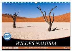 Wildes Namibia (Wandkalender 2024 DIN A3 quer), CALVENDO Monatskalender von & Stefanie Krüger,  Carsten