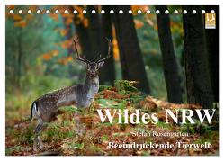 Wildes NRW – Beeindruckende Tierwelt (Tischkalender 2024 DIN A5 quer), CALVENDO Monatskalender von Rosengarten,  Stefan