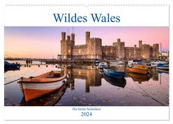 Wildes Wales (Wandkalender 2024 DIN A2 quer), CALVENDO Monatskalender von Kortjohann Photography,  Urte