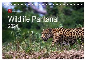 Wildlife Pantanal 2024 (Tischkalender 2024 DIN A5 quer), CALVENDO Monatskalender von Bergwitz,  Uwe