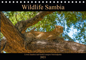 Wildlife Sambia (Tischkalender 2021 DIN A5 quer) von Photo4emotion.com