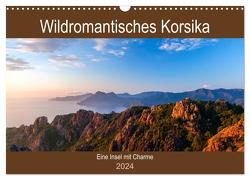 Wildromatisches Korsika (Wandkalender 2024 DIN A3 quer), CALVENDO Monatskalender von Webeler,  Janita