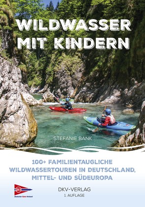 Wildwasser mit Kindern von Bank,  Stefanie