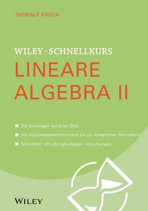 Wiley-Schnellkurs Lineare Algebra II von Räsch,  Thoralf