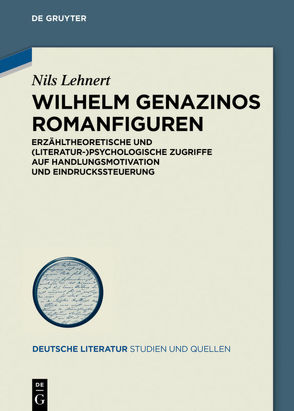 Wilhelm Genazinos Romanfiguren von Lehnert,  Nils