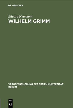 Wilhelm Grimm von Neumann,  Eduard