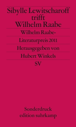 Wilhelm-Raabe-Literaturpreis von Lewitscharoff,  Sibylle