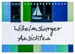 Wilhelmsburger Ansichten (Tischkalender 2024 DIN A5 quer), CALVENDO Monatskalender von Hampe,  Gabi