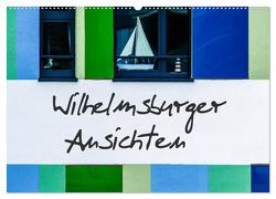 Wilhelmsburger Ansichten (Wandkalender 2024 DIN A2 quer), CALVENDO Monatskalender von Hampe,  Gabi