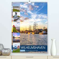 Wilhelmshaven Impressionen (Premium, hochwertiger DIN A2 Wandkalender 2023, Kunstdruck in Hochglanz) von Dreegmeyer,  Andrea