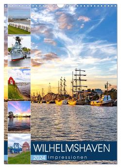 Wilhelmshaven Impressionen (Wandkalender 2024 DIN A3 hoch), CALVENDO Monatskalender von Dreegmeyer,  Andrea
