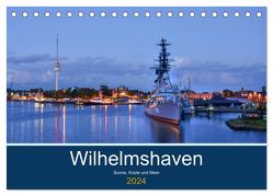Wilhelmshaven – Sonne, Küste und Meer (Tischkalender 2024 DIN A5 quer), CALVENDO Monatskalender von Müller,  Birgit