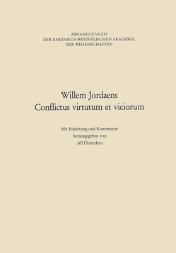Willem Jordaens Conflictus virtutum et viciorum von Önnerfors,  Alf