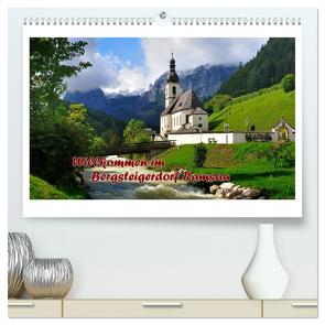 Willkommen im Bergsteigerdorf Ramsau (hochwertiger Premium Wandkalender 2024 DIN A2 quer), Kunstdruck in Hochglanz von Wilczek,  Dieter