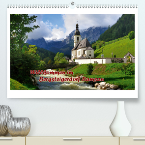 Willkommen im Bergsteigerdorf Ramsau (Premium, hochwertiger DIN A2 Wandkalender 2021, Kunstdruck in Hochglanz) von Wilczek,  Dieter-M.