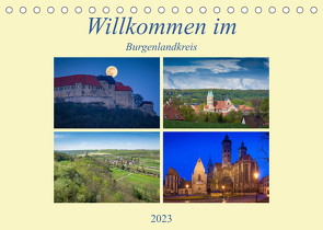 Willkommen im Burgenlandkreis (Tischkalender 2023 DIN A5 quer) von Wasilewski,  Martin