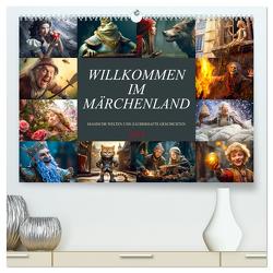 Willkommen im Märchenland (hochwertiger Premium Wandkalender 2024 DIN A2 quer), Kunstdruck in Hochglanz von Meutzner,  Dirk
