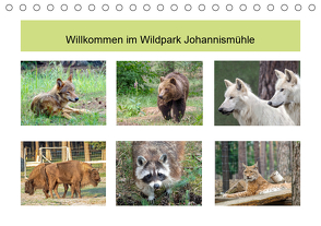 Willkommen im Wildpark Johannismühle (Tischkalender 2021 DIN A5 quer) von Ebeling,  Christoph