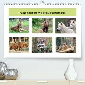 Willkommen im Wildpark Johannismühle (Premium, hochwertiger DIN A2 Wandkalender 2020, Kunstdruck in Hochglanz) von Ebeling,  Christoph