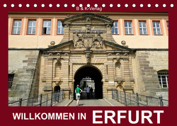Willkommen in ERFURT (Tischkalender 2023 DIN A5 quer) von & Kalenderverlag Monika Müller,  Bild-