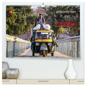 Willkommen in Indien 2024 (hochwertiger Premium Wandkalender 2024 DIN A2 quer), Kunstdruck in Hochglanz von Bergwitz,  Uwe