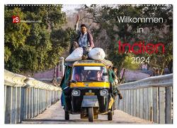 Willkommen in Indien 2024 (Wandkalender 2024 DIN A2 quer), CALVENDO Monatskalender von Bergwitz,  Uwe