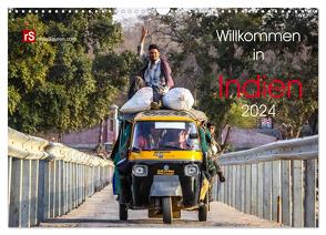 Willkommen in Indien 2024 (Wandkalender 2024 DIN A3 quer), CALVENDO Monatskalender von Bergwitz,  Uwe