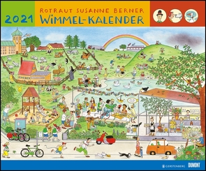Wimmel-Kalender 2021 – DUMONT Kinderkalender – Wandkalender 58,4 x 48,5 cm – Spiralbindung von Berner,  Rotraud Susanne