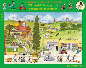 Wimmel-Rahmenpuzzle Sommer Motiv Bauernhof von Berner,  Rotraut Susanne