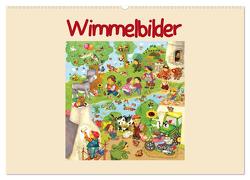 Wimmelbilder (Wandkalender 2024 DIN A2 quer), CALVENDO Monatskalender von Kraetschmer,  Marion