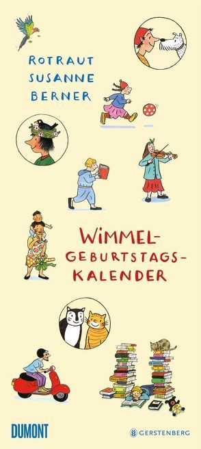 Wimmel-Geburtstagskalender von Berner,  Rotratut Susanne, DUMONT Kalenderverlag
