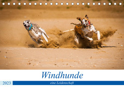 Windhunde – eine Leidenschaft (Tischkalender 2023 DIN A5 quer) von Redl,  Ula