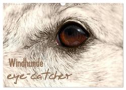 Windhunde eye-catcher (Wandkalender 2024 DIN A3 quer), CALVENDO Monatskalender von - Andrea Redecker,  4pfoten-design