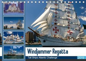 Windjammer-Regatta – Tall Ships Atlantic Challenge (Tischkalender 2019 DIN A5 quer) von Photo4emotion.com