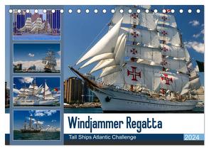 Windjammer-Regatta – Tall Ships Atlantic Challenge (Tischkalender 2024 DIN A5 quer), CALVENDO Monatskalender von Photo4emotion.com,  Photo4emotion.com