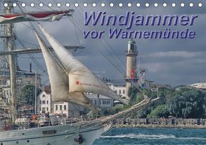 Windjammer vor Warnemünde (Tischkalender 2018 DIN A5 quer) von Morgenroth,  Peter