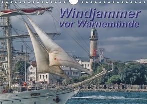 Windjammer vor Warnemünde (Wandkalender 2018 DIN A4 quer) von Morgenroth,  Peter