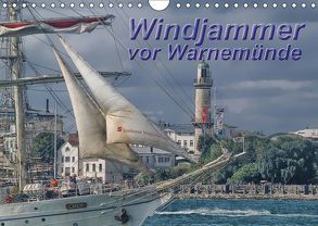 Windjammer vor Warnemünde (Wandkalender 2019 DIN A4 quer) von Morgenroth,  Peter