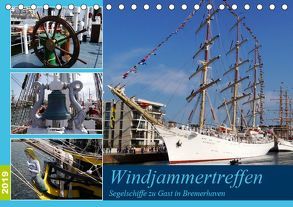 Windjammertreffen – Segelschiffe zu Gast in Bremerhaven (Tischkalender 2019 DIN A5 quer) von Gayde,  Frank