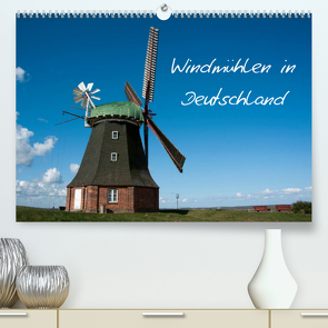 Windmühlen in Deutschland (Premium, hochwertiger DIN A2 Wandkalender 2023, Kunstdruck in Hochglanz) von Scholz,  Frauke