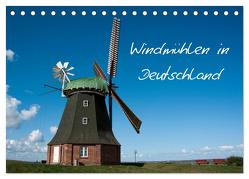 Windmühlen in Deutschland (Tischkalender 2024 DIN A5 quer), CALVENDO Monatskalender von Scholz,  Frauke